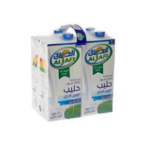 Al Safi, Long Life Full Fat Milk 4 x 1Ltr
