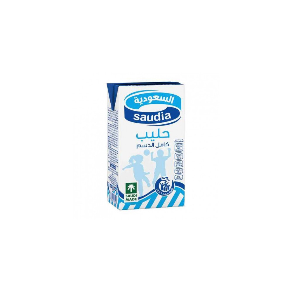 السعودية حليب كامل الدسم 125 مل