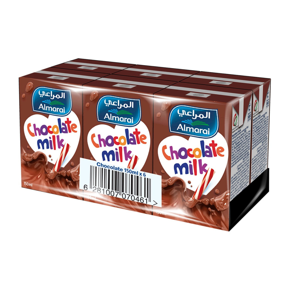 Almarai Long-Life Chocolate Milk (Stars) 6 150 ml