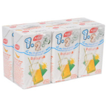 KDD Flavored Milk (Banana) 6 x 125 ml