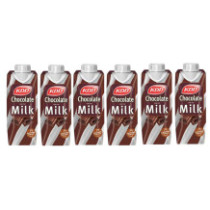KDD Low-Fat Chocolate Milk (6 x 250 ml) Lactose-Free