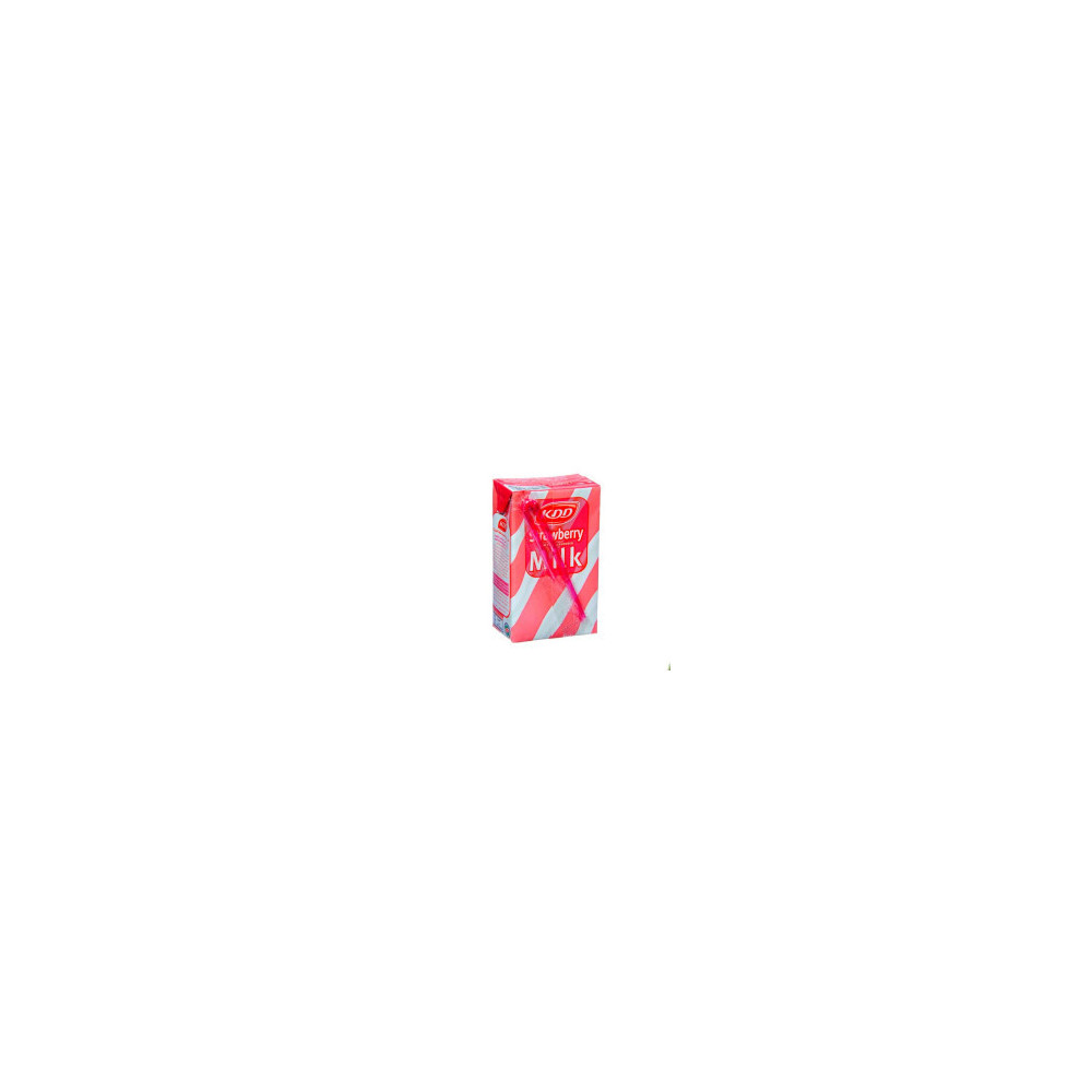 KDD Strawberry-flavored milk 6 x 250 ml