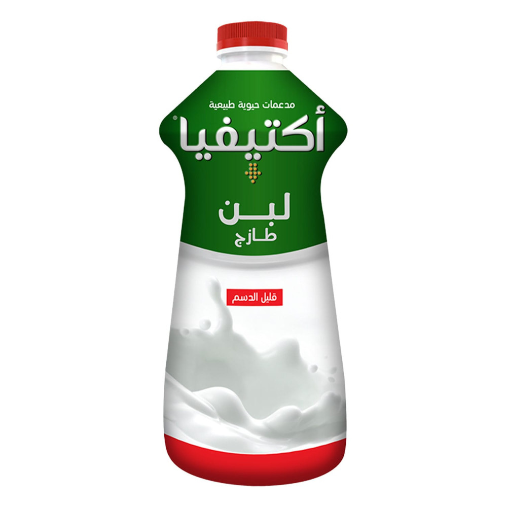 لبن اكتيفيا 5 خمائر بروبيوتك قليل الدسم 1750 مل
