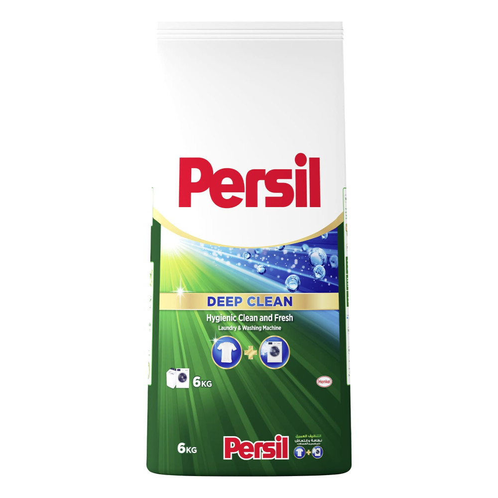 Light foam washing powder, green bag, 6 kg