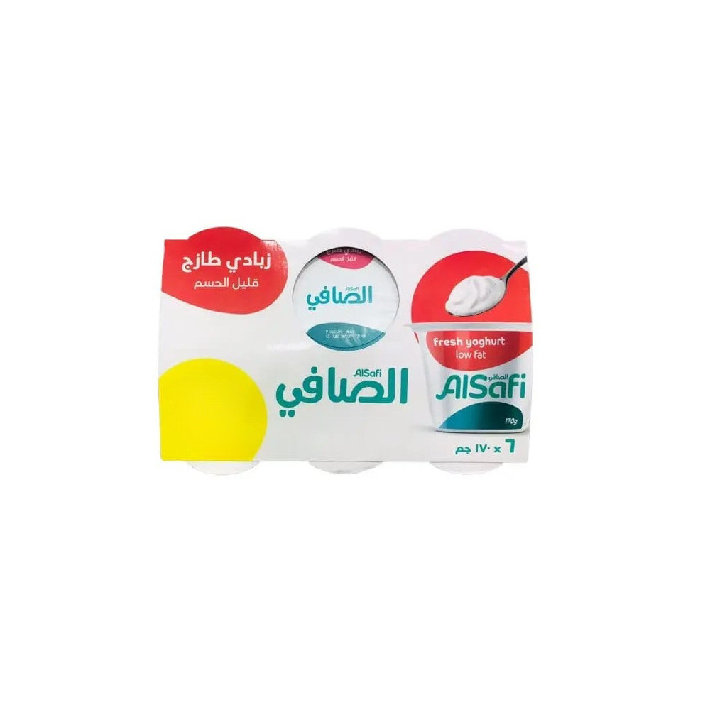 Al-safi Low-fat yogurt with vitamin (6 x 170 g)