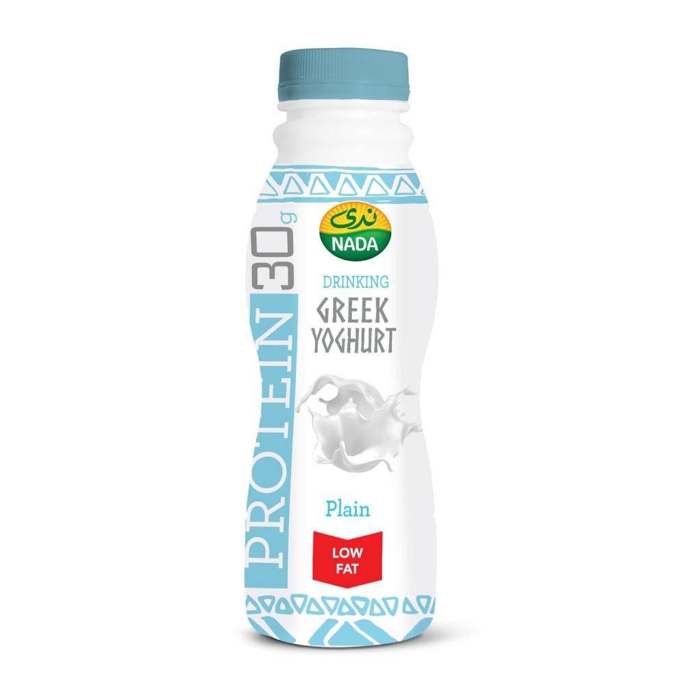 Nada Greek Yogurt Drink Plain Low Fat (330 ml)