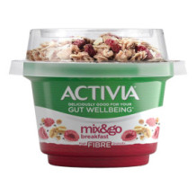 Activia Greek Yogurt Mix with Nuts 170 g Mixed Berries