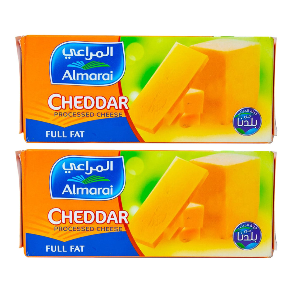 المراعى جبنة شيدر بلوك 454جم 2 حبة