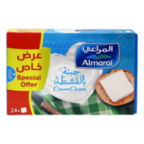 المراعي جبن مربعات بالقشطة 432 جم