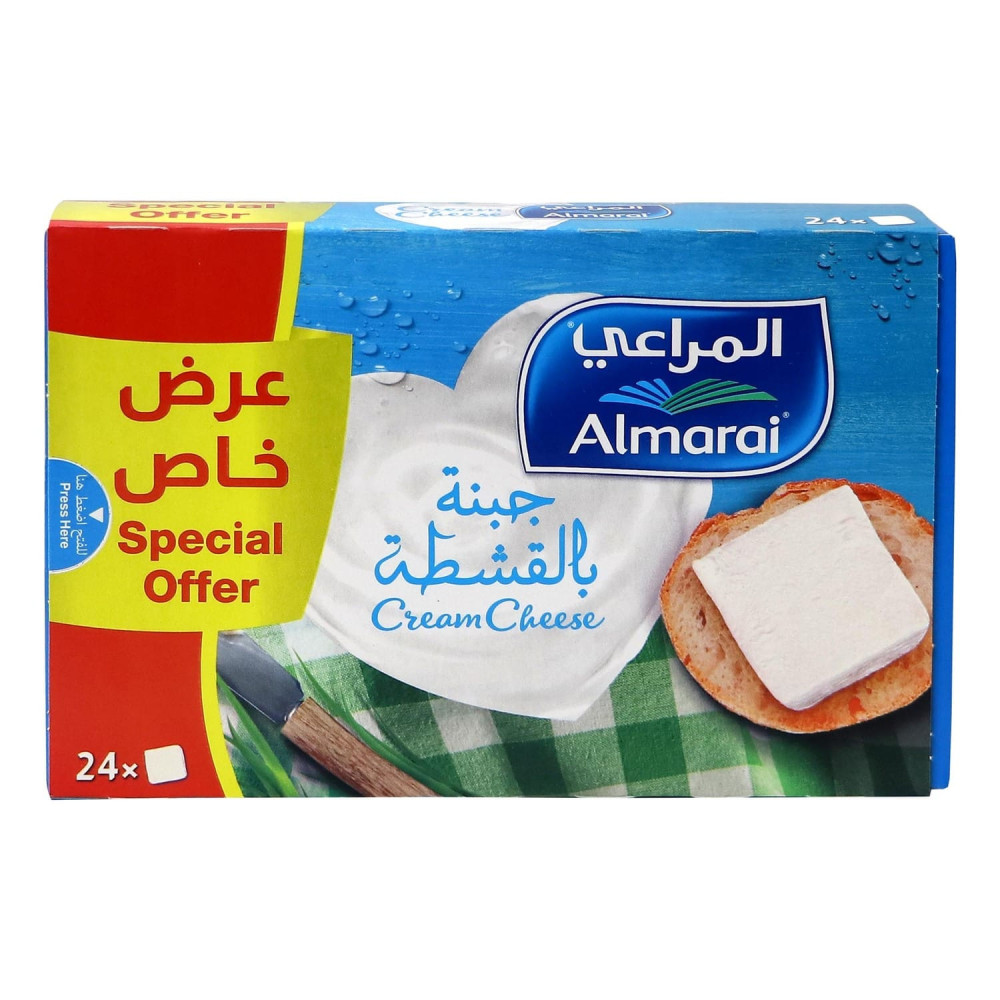 Al-Marai cheese squares 432g