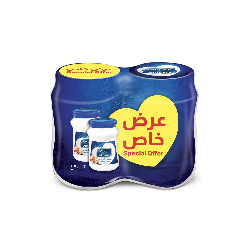 Almarai Cream Cheese 2 pieces 900 g