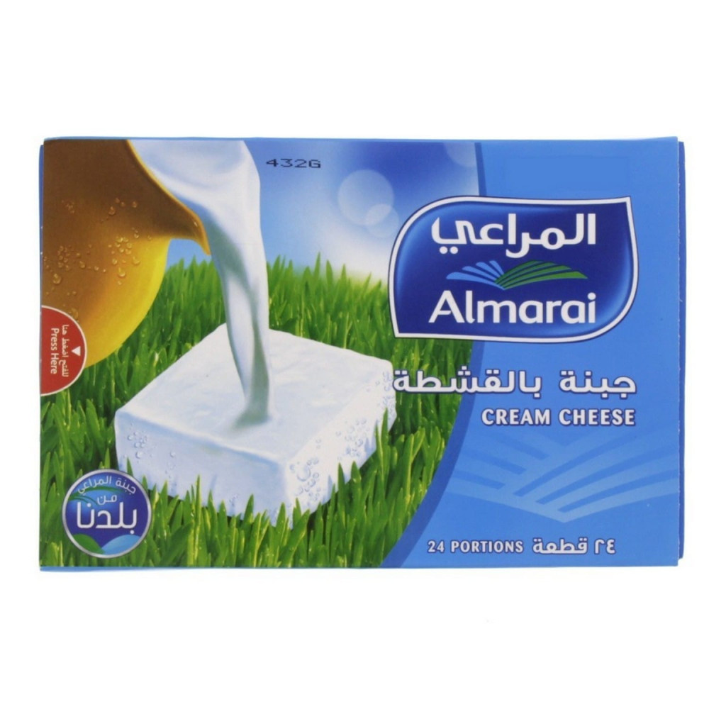 المراعي جبنة ميرة مربعات 432 جم