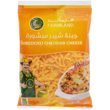 فارم لاند جبنة شيدر مبشورة (200غ)