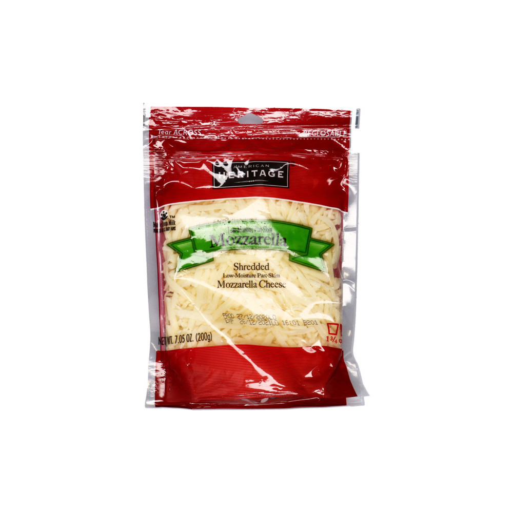 Heritage grated mozzarella cheese (200 g)