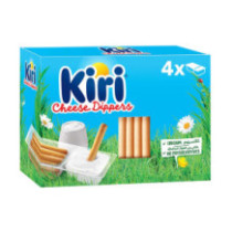 Kiri Deep & Crunchy Bread Sticks With Cream Cheese 140g