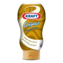 Kraft Original and white Squeeze cheese (440 g)