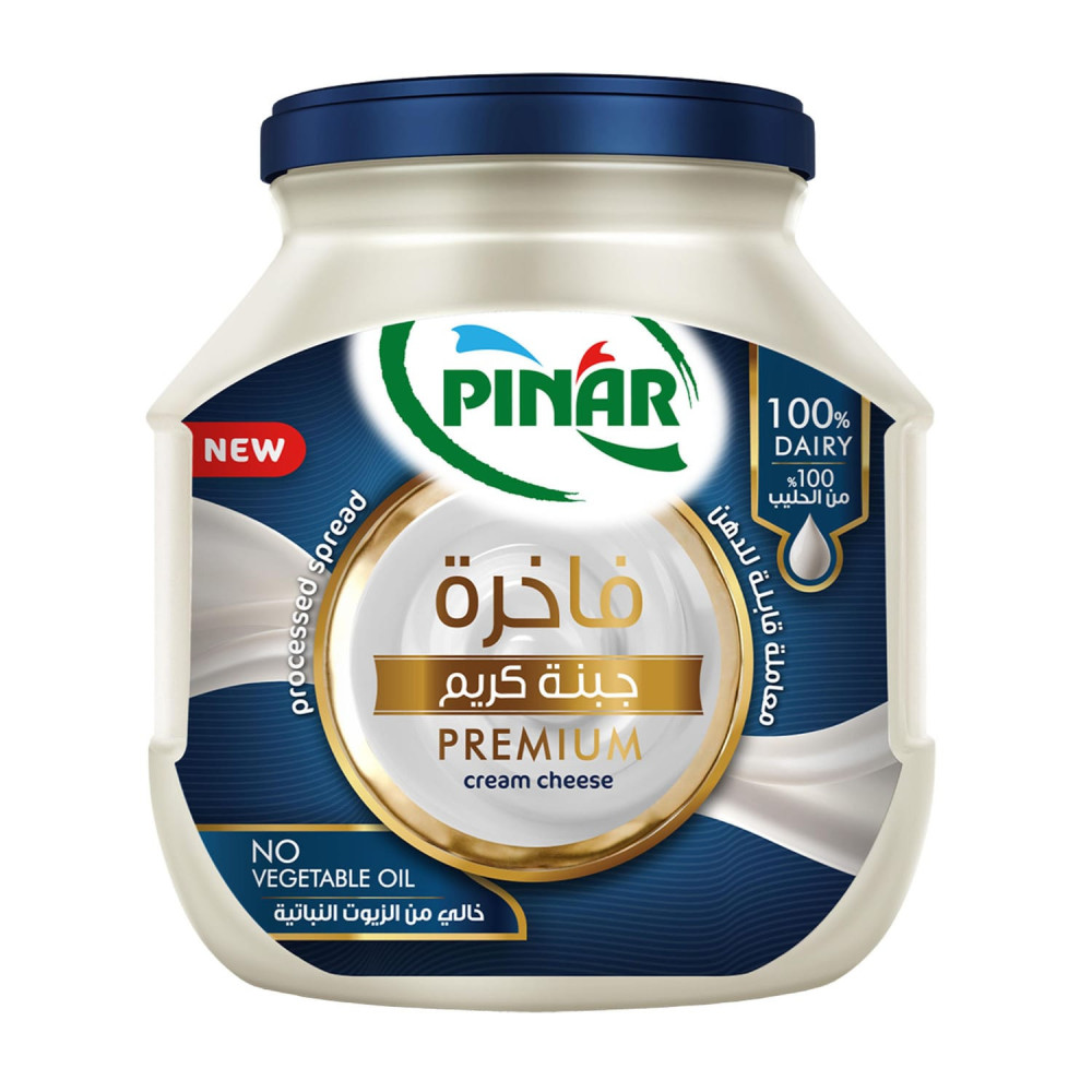 بينار جبن كاسات كريم بحليب طبيعي طازج 500 جم