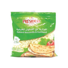 President Mozzarella Cheese With Kashkaval 400gm
