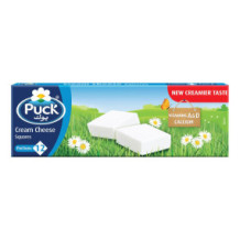Puck Cheese With Cream Boxes 12 Pieces 216 Gm