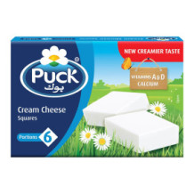 Puck Cream Cheese Squares 6 pieces 108 g