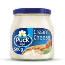 Puck Creamy White Cheese Without Preservatives - Cups 500 g