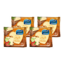 Almarai Cheddar Cheese Slices 3+1 free