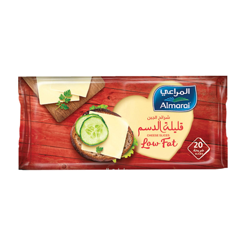 Almarai Low-Fat Sliced Cheese 400 g