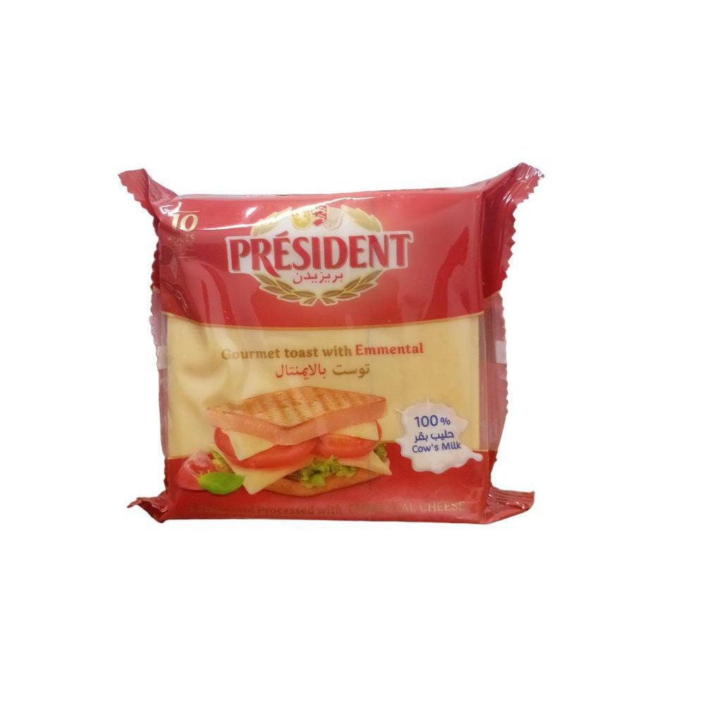 President Cheese Sliced Toast 200 gm
