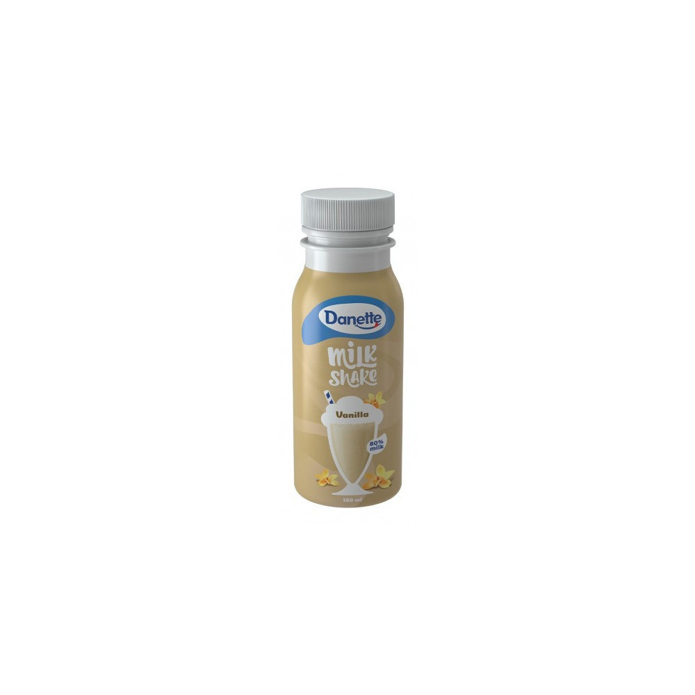 Danone Milk Shake 80% Vanilla Milk 180 ml