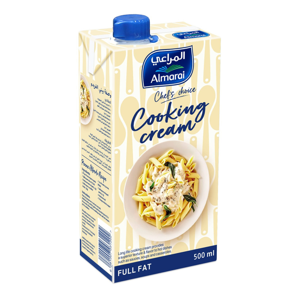 Almarai Cooking Cream, easier to use, 500 ml