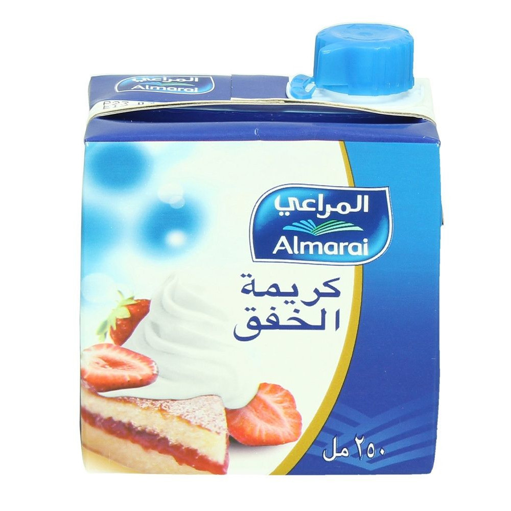 Almarai Whipped Cream 250 ml Easier to Use