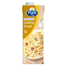 Puck Cooking Cream, 1 liter Tetra Pak Prisma