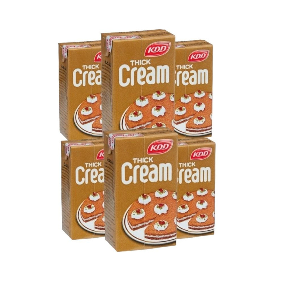 KDD Cream Cream 250 Ml 6 Pieces
