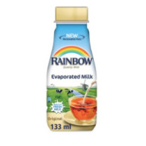 Rainbow Evaporatd Milk Pet Bottle 133 ml