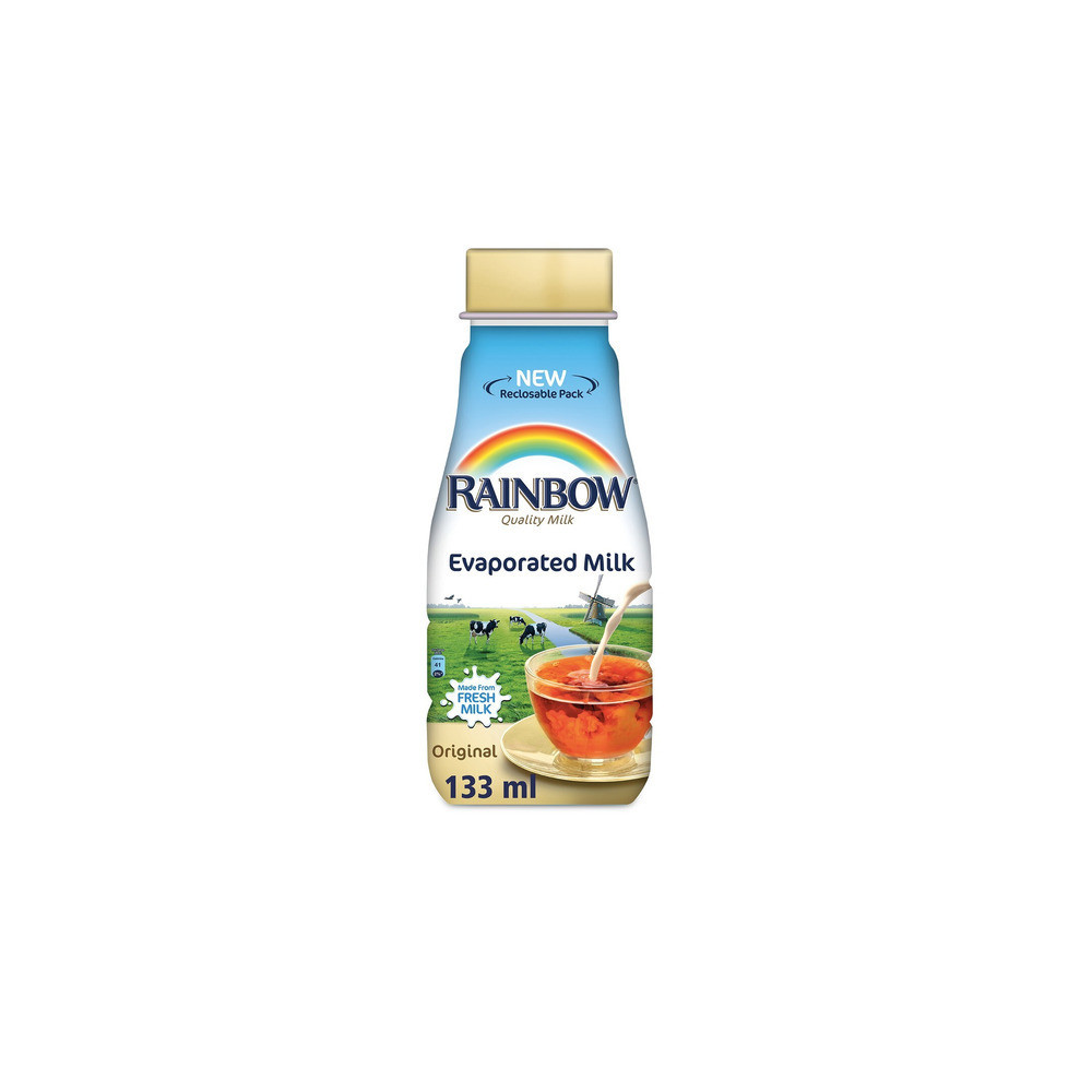 Rainbow Evaporatd Milk Pet Bottle 133 ml