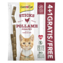 Gym Cat Poultry & Liver Reward Sticks for Cats, 20g, 4 Pieces 20g