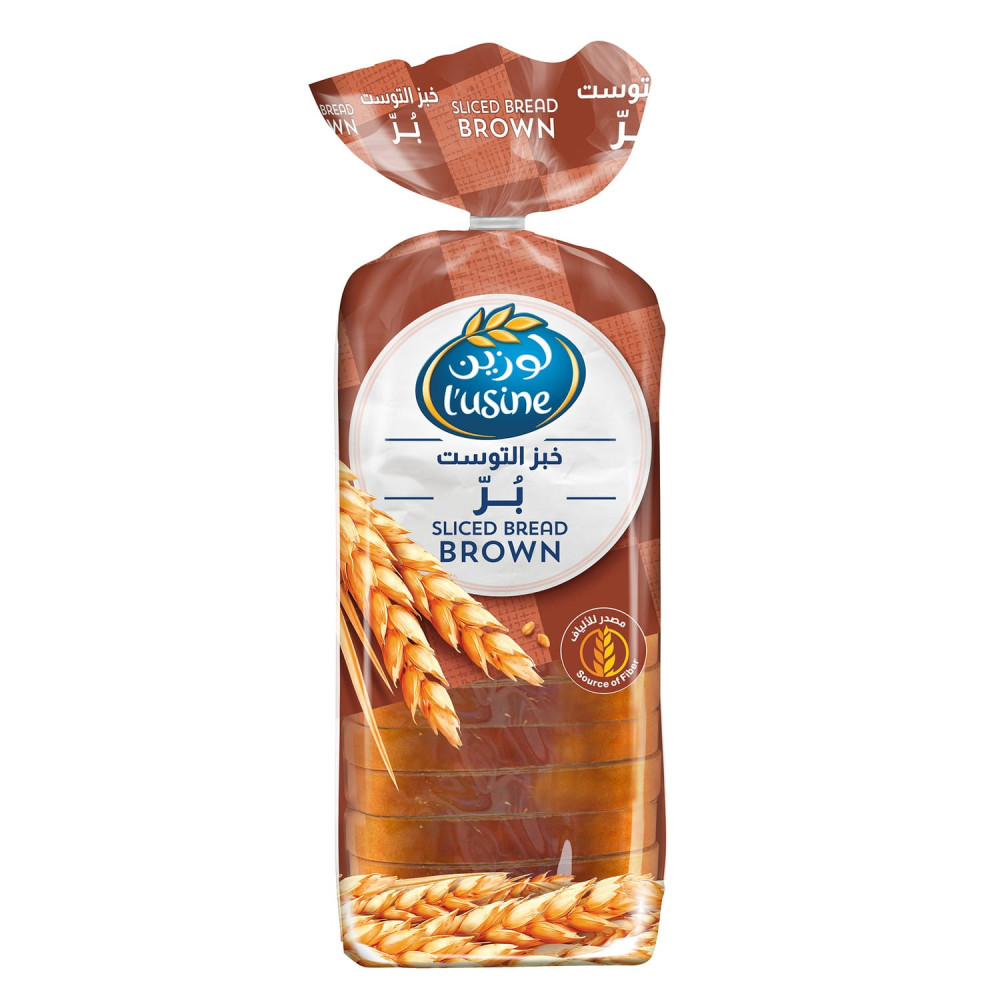 L'usine Brown Sliced Bread, 600g