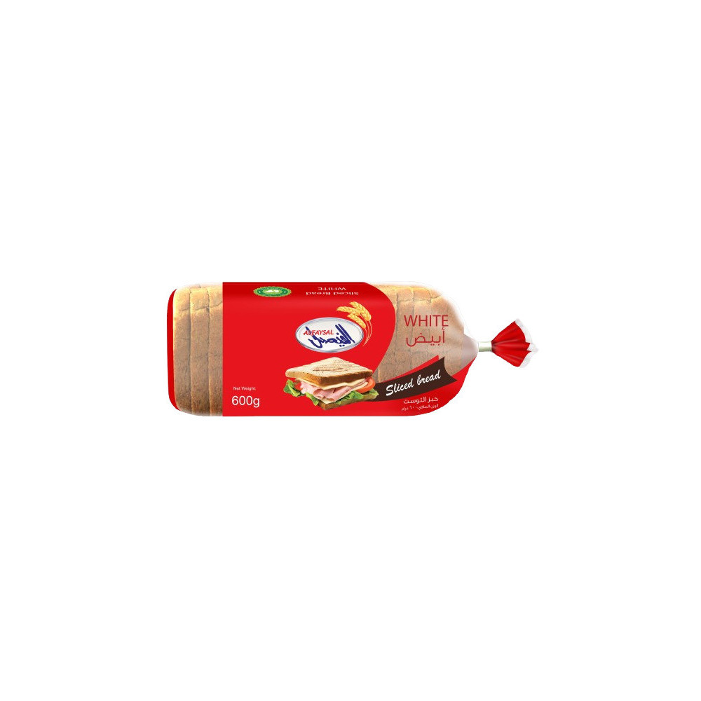 Al Faysal, TOAST BREAD WHITE 600GR