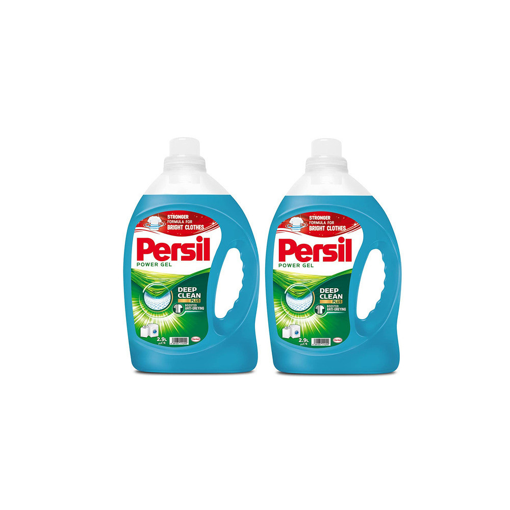 Persil Light Foaming Gel Green 2.9 Liter 2 Pieces