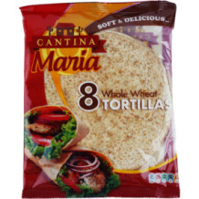 Cantina Maria 8 Whole Wheat Soft Tortillas 320G