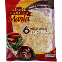 Cantina Maria 6Xl Whole Wheat Tortillas 360G