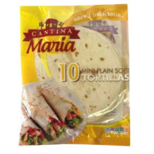 Cantina Maria Tortilla Mini Plain Soft 10 pcs250g.