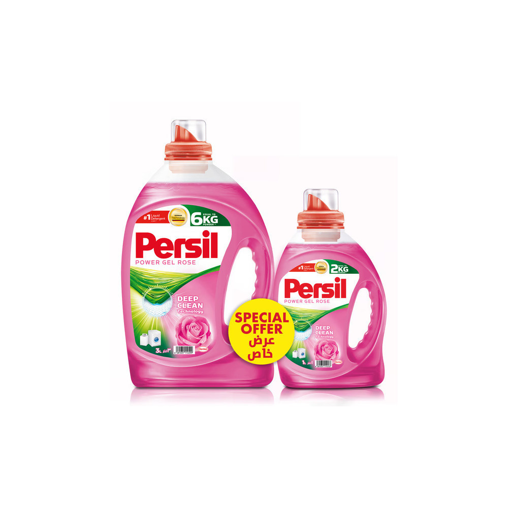 Persil Gel Rose 2.9L+1L Free