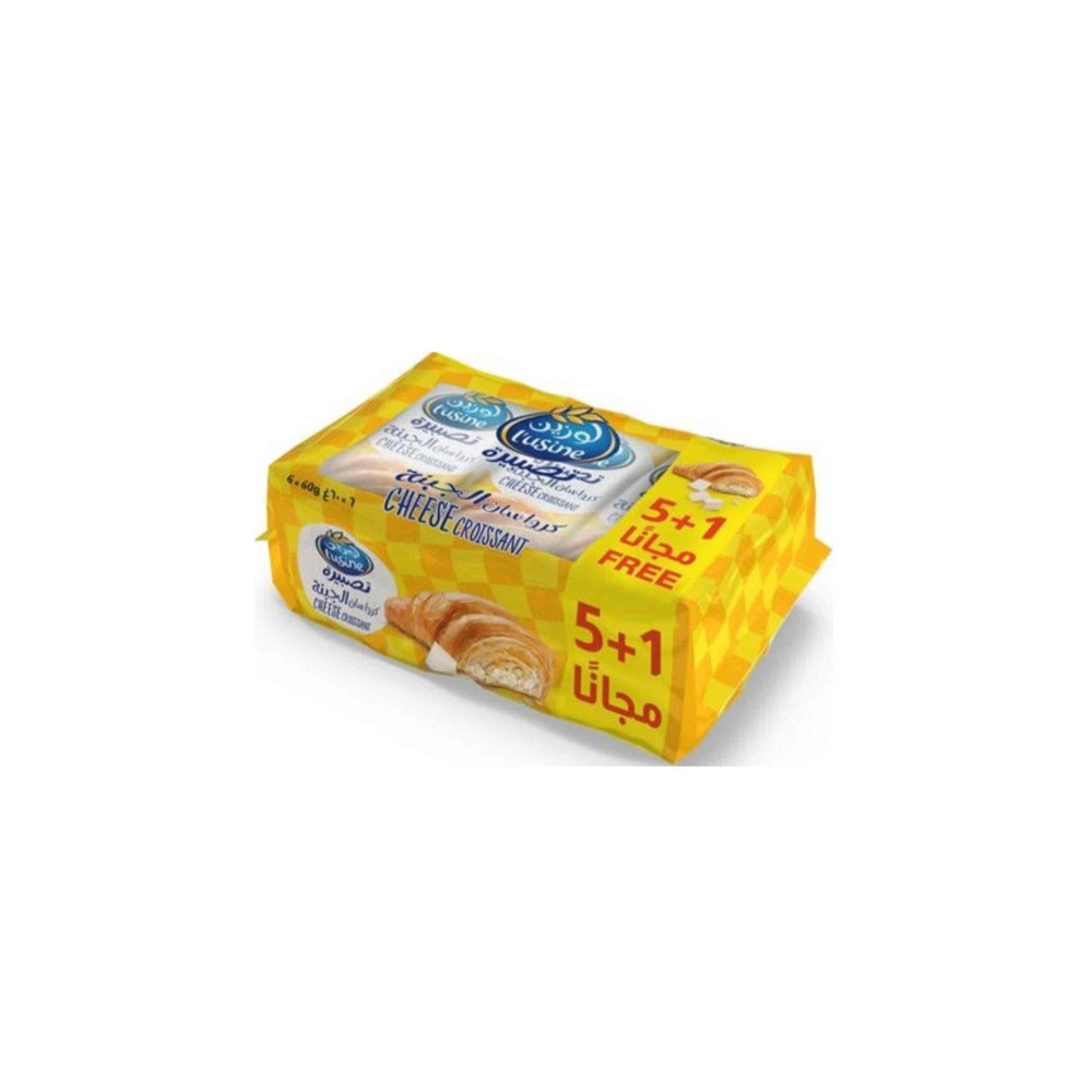 L'usine Cheese Croissant, 5 + 1 Free, 6x60g