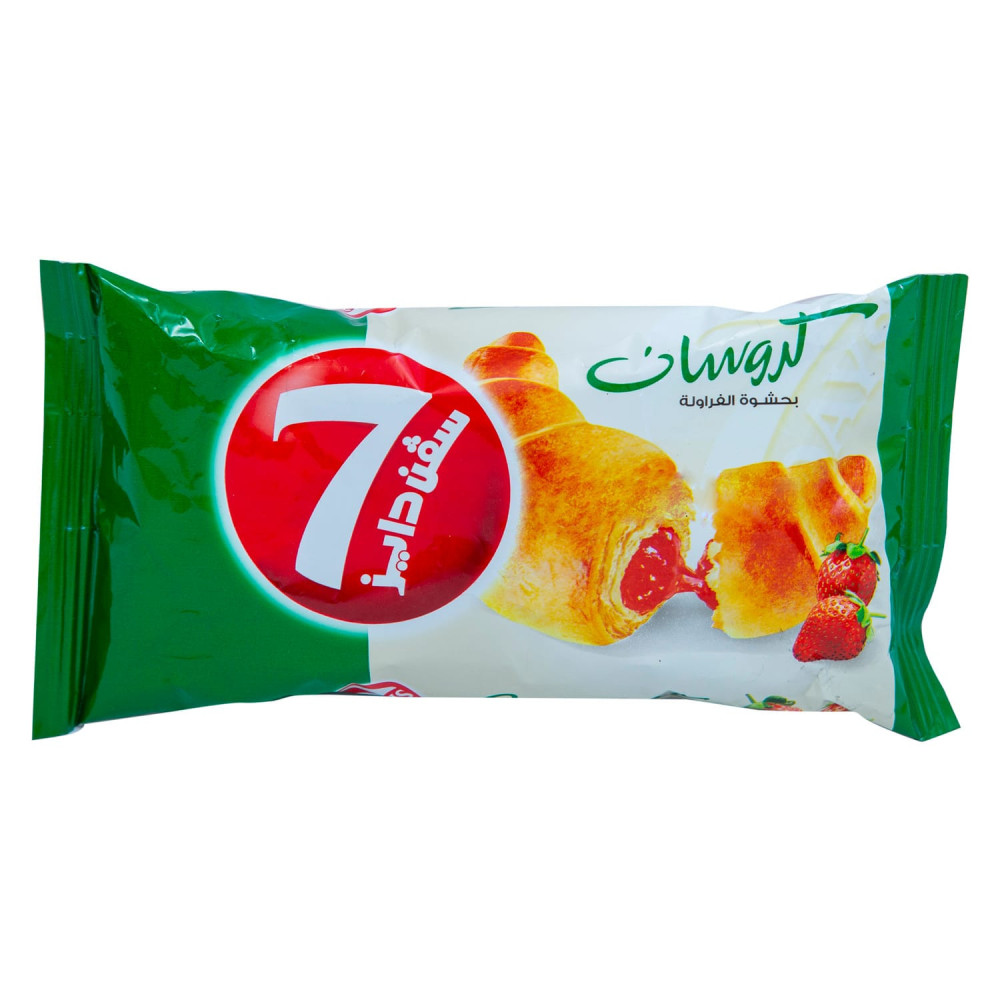 7Days Croissant with Strawberry Filling, 55g