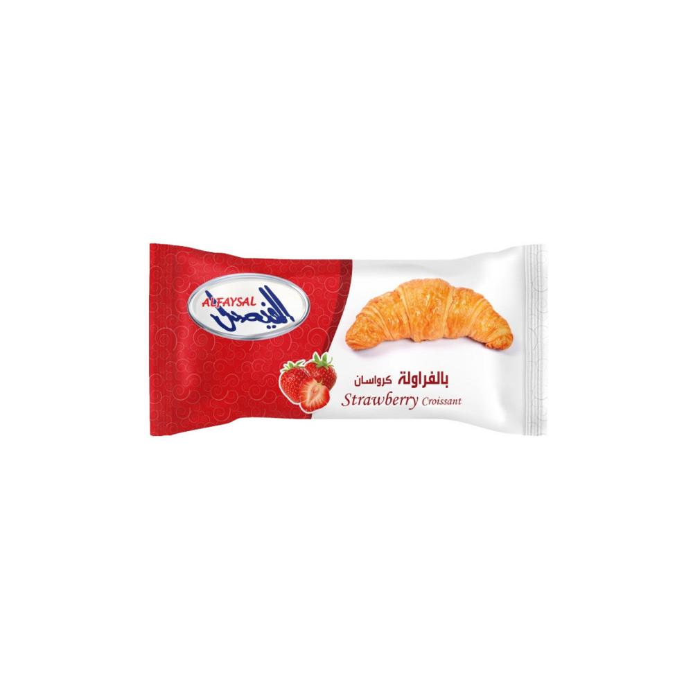 Al Faysal, CROISSANT STRAWBERRY 60G