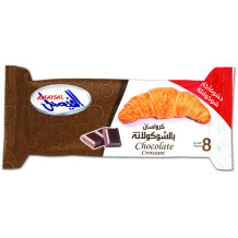 Al Faysal, FAMILY CROISSANTS CHOCOLATE 480G 8PC