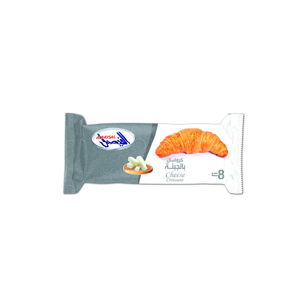 Al Faysal, FAMILY CROISSANTS CHEESE 480G 8PC