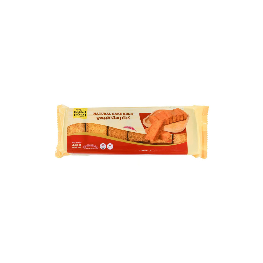 Sara Cake Natural Cake Rusk, 330g