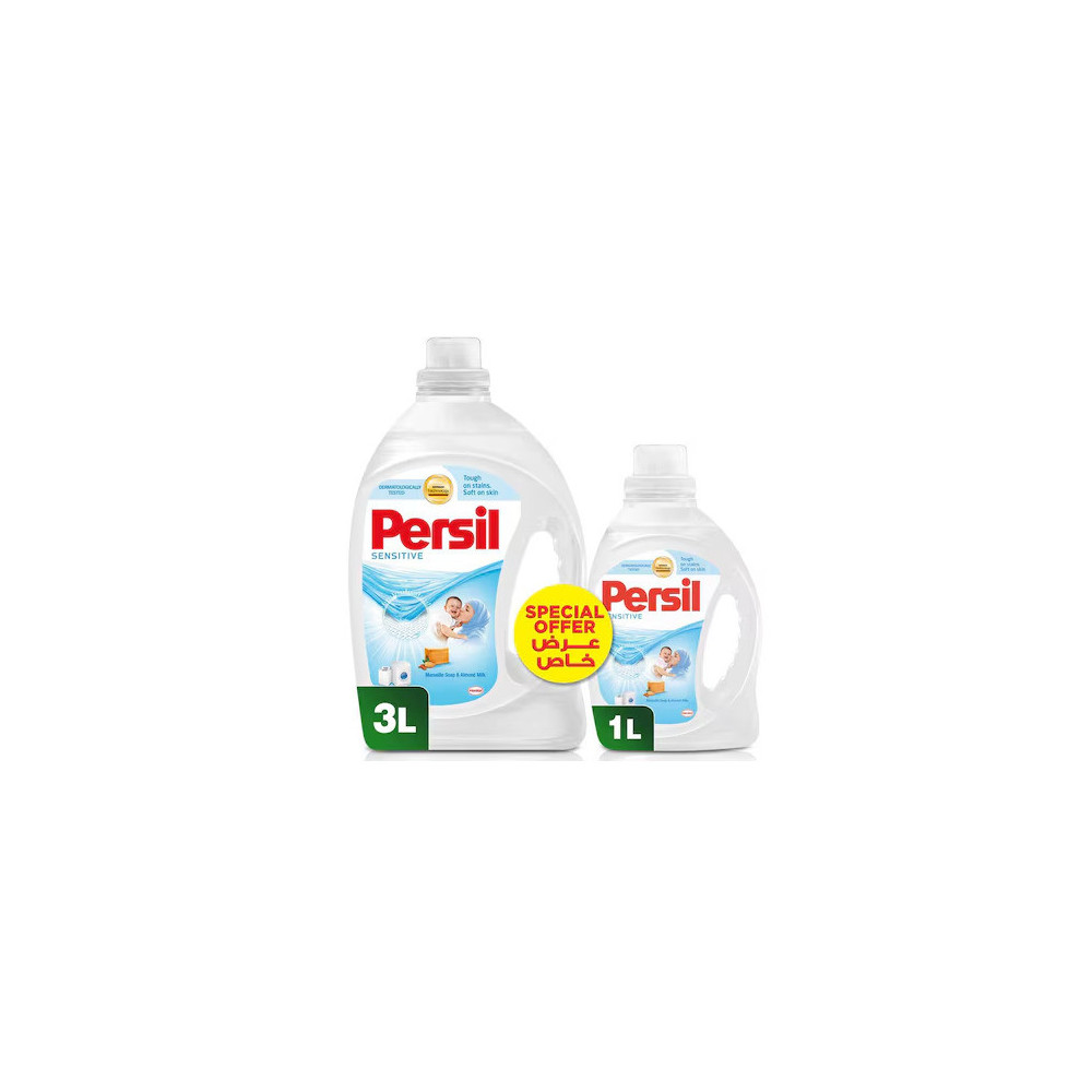 Persil Detergent Gel Sensitive Lf 3L+1L